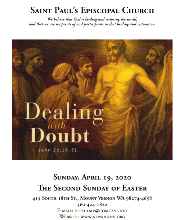 Bulletin for Easter 2.