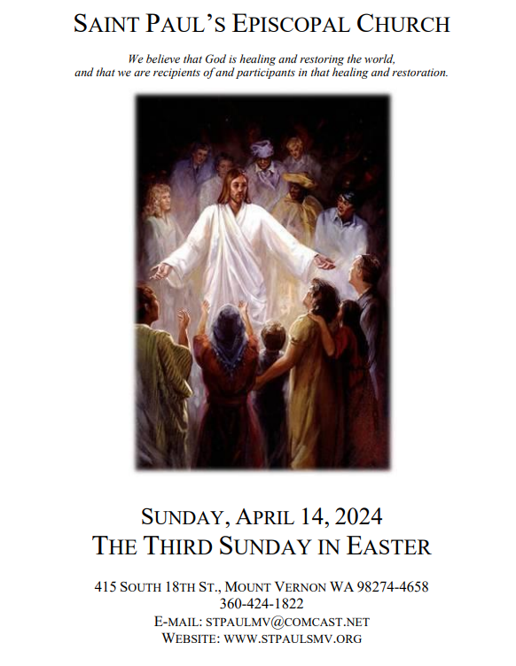 Worship April 14 2024 The Third Sunday Of Easter St Paul S